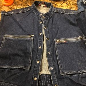 1980s Jordache Blue Jean Vest Size Small-